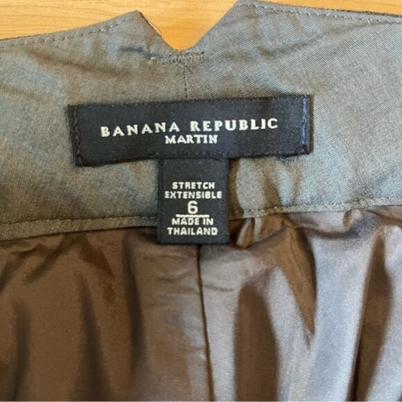 Banana Republic Martin Wool Dress Ankle Trouser Pants - Picture 7 of 15